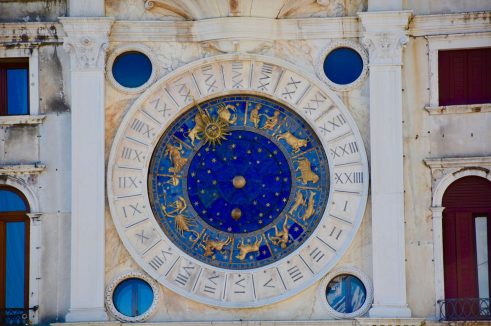 zodiac signs on a wall